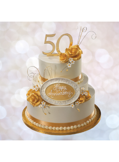 50th Anniversary Cake
