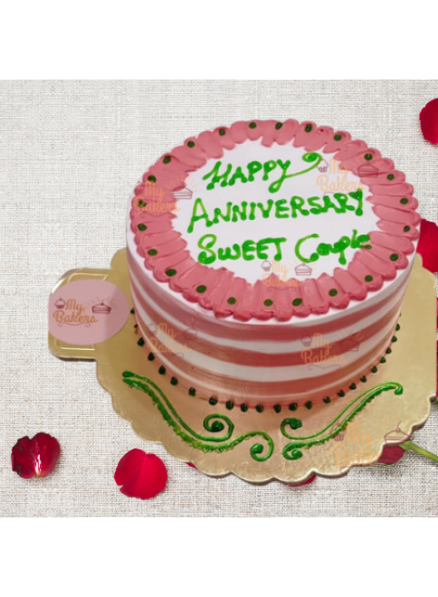 1 Month Anniversary Cake