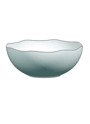 Mini round bowl White pack of 10