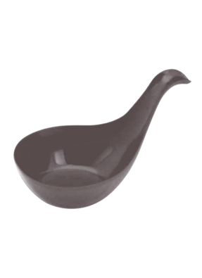 Snacks spoon Black pack of 10