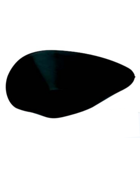 Vicks plate big 3.75x3.75 inch Black pack of 10