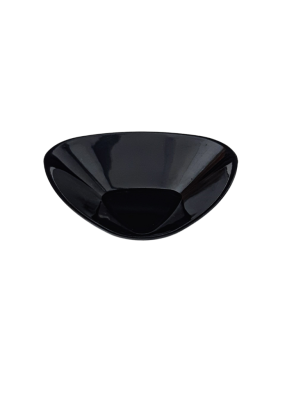 Vicks plate small 2.5x2.5 inch Black pack of 10
