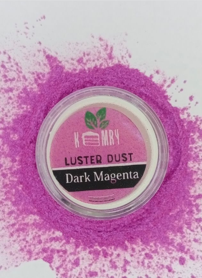 Dark Magenta Edible Luster Dust