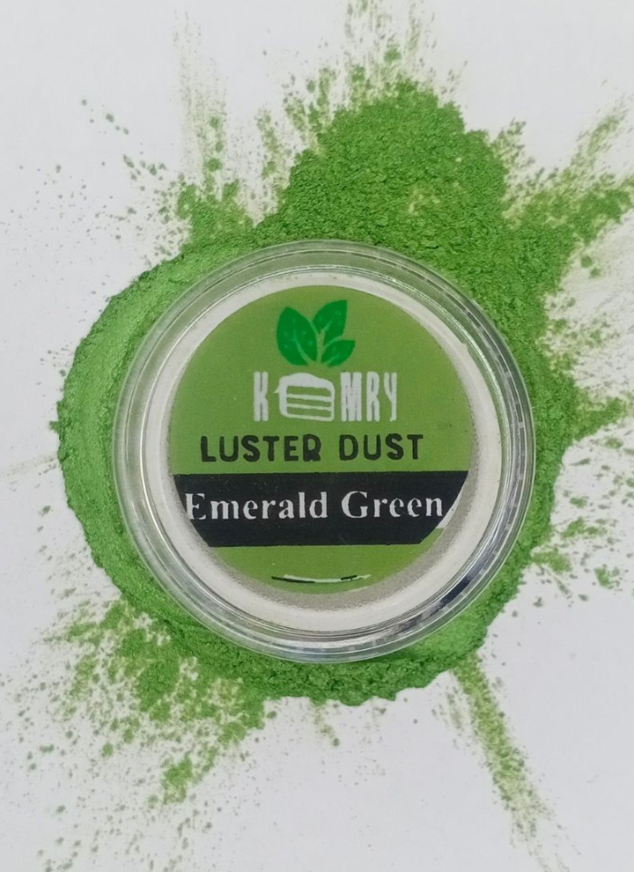 Emerald Green Edible Luster Dust