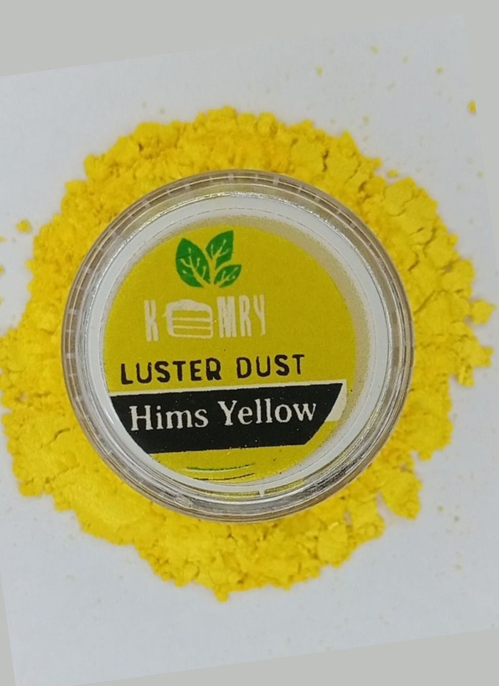 Hims Yellow Edible Luster Dust