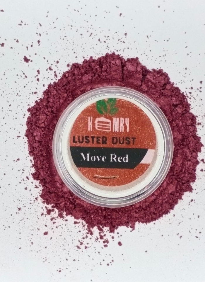 Mauve Red Edible Luster Dust