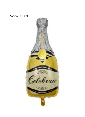 Celebrate Bottle Foil Balloon 18 inch Olive